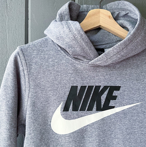 NIKE GREY HOODIE, KIDS L