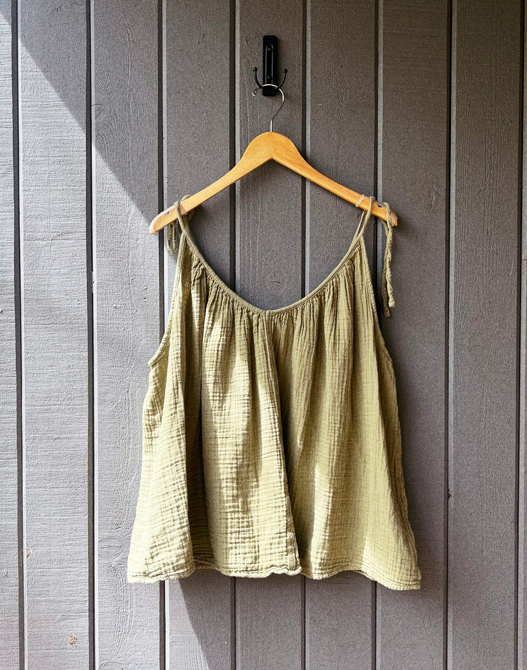 SAGE GREEN TANK, WOMEN'S 3X