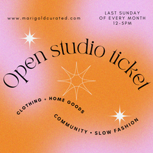 MAY 11 2024 OPEN STUDIO TICKET