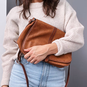FOSSIL PERFECTLY WORN LEATHER CROSSBODY