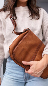 FOSSIL PERFECTLY WORN LEATHER CROSSBODY