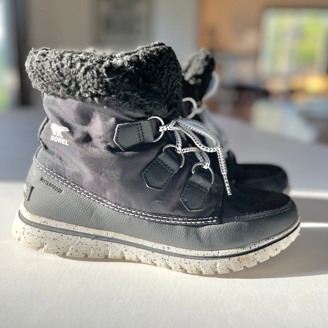 SOREL WINTER BOOTS, WOMEN'S 8.5