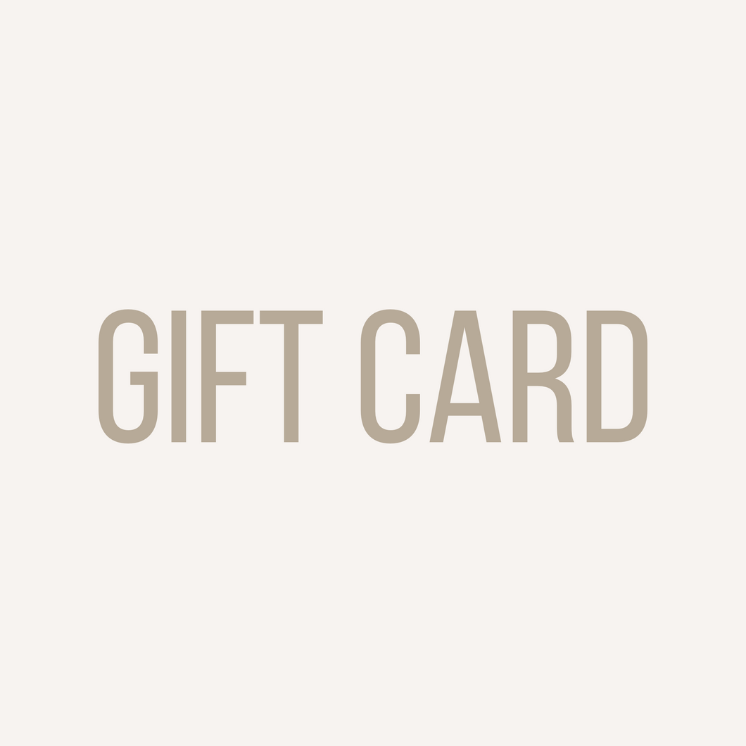 GIFT CARD